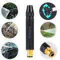 Water Pipe Nozzle | Plastic Garden Hose Spray Nozzle | Adjustable Jet Spray | High Pressure Water Gun | for Car Washing, Plant Watering, Cleaning (Durable & Leak-Proof) Ratings 1