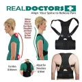 New Version Adjustable Straps Corrector Belt Magnetic Posture Belt Body Shoulder Back Support For Men’s And Women’s